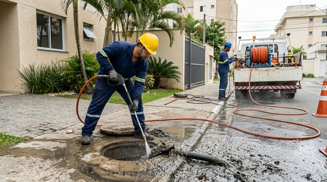 Hidrojateamento Industrial em Vila Velha‑ES