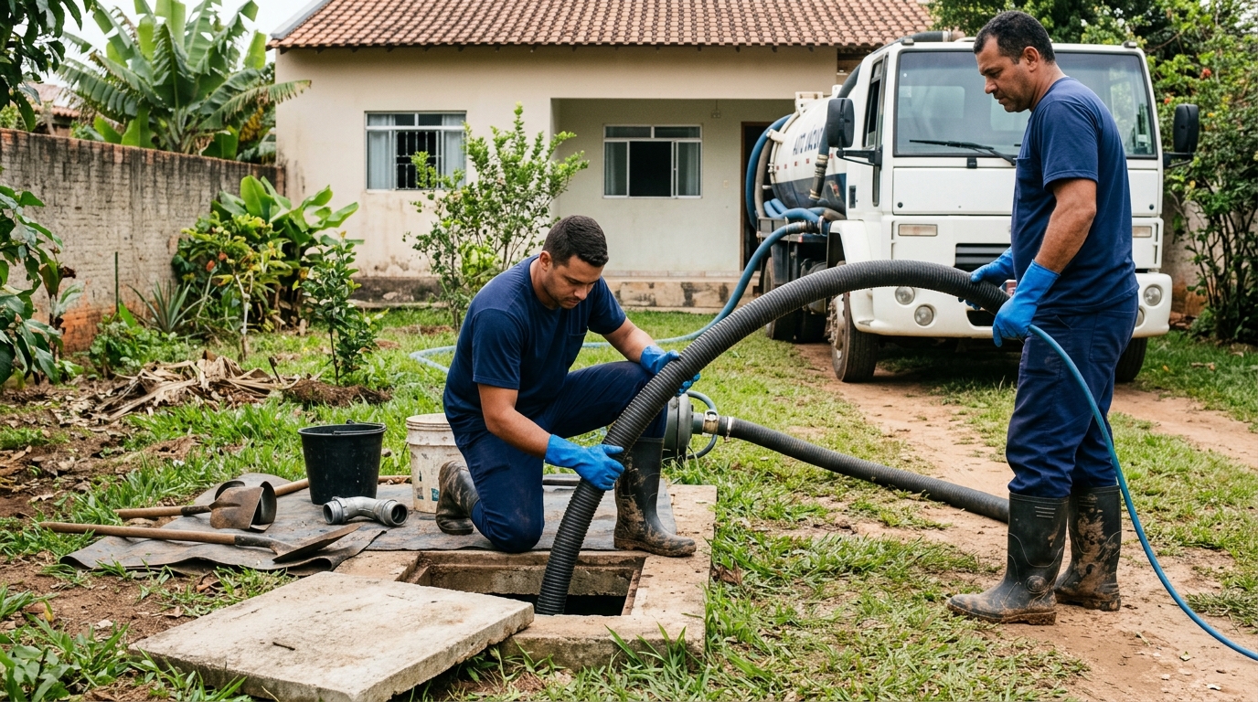 Sucção de Fossa em Vila Velha‑ES